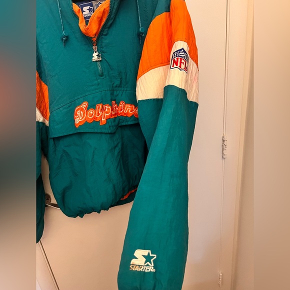 Vintage Miami Dolphins Starter Jacket - Men’s - Size XL - Gently Used - Picture 4 of 10